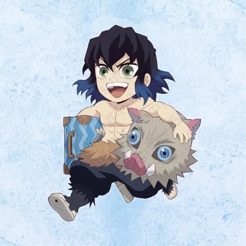 Học how to draw Inosuke chibi để vẽ dễ dàng