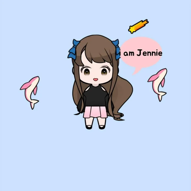 Yêu ngay Blackpink Jennie chibi với nét vẽ siêu ngọt ngào