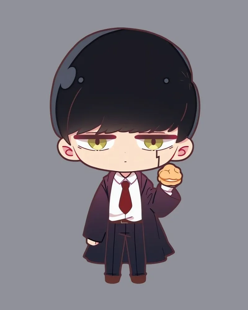 Tải ảnh mash mashle chibi để làm avatar độc đáo