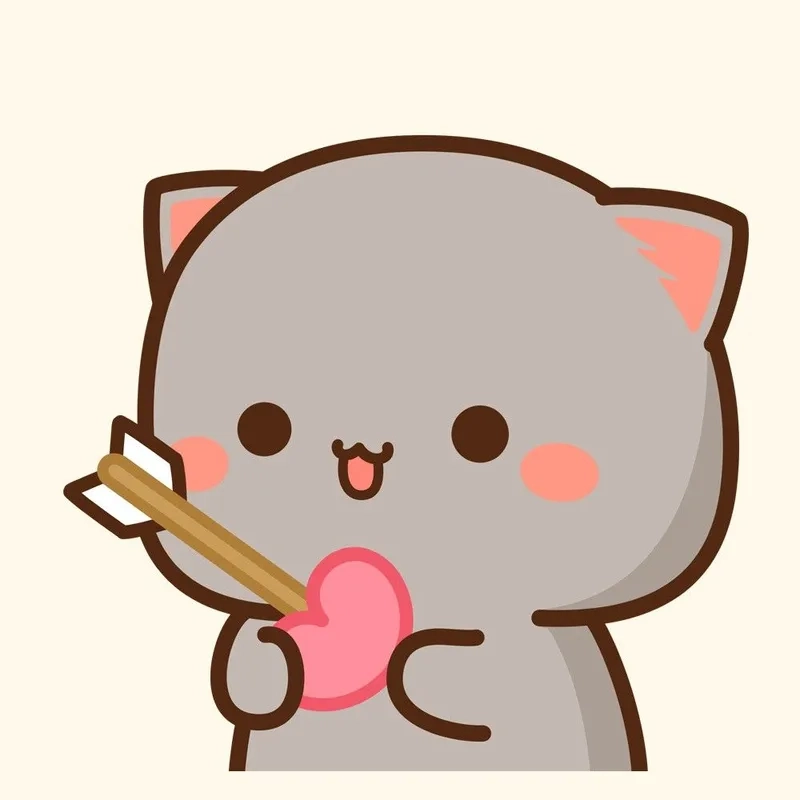 Lưu ngay hình cute chibi mèo cho bộ sưu tập của bạn
