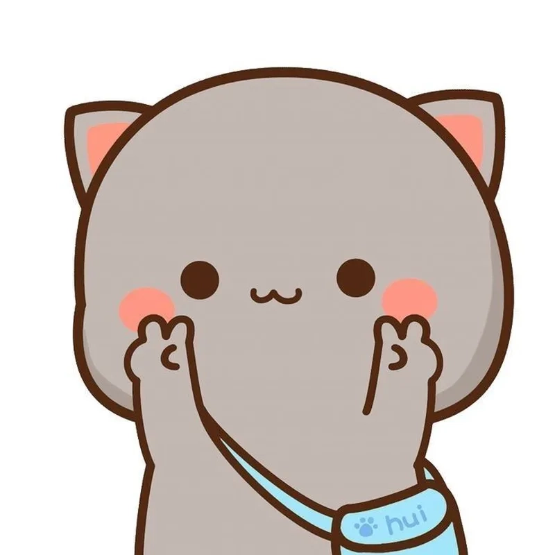 Tải hình chibi mèo cute để làm tươi mới ngày mới
