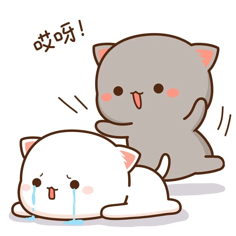 Ngắm ảnh chibi mèo cute để thư giãn ngay