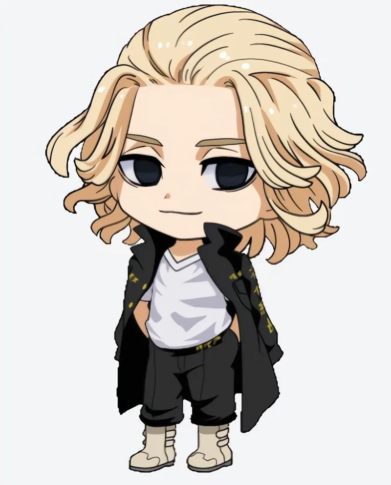 Ngắm cute mikey chibi để thư giãn sau giờ học tập