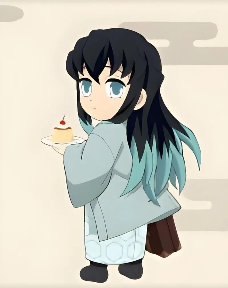 Tạo ngay Muichiro avatar chibi cho mạng xã hội cá tính