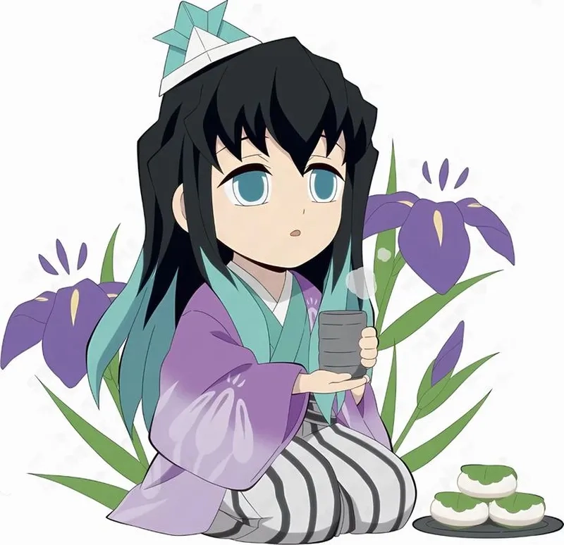 Ngắm chibi Muichiro siêu đáng yêu trong anime yêu thích
