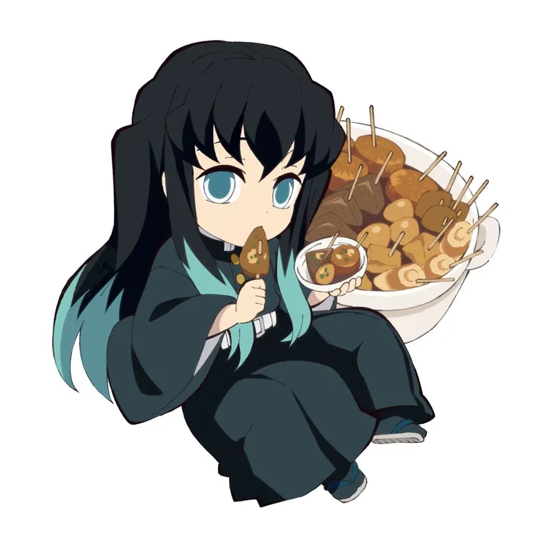 Tạo ngay avatar Muichirou chibi để nổi bật trên mạng xã hội