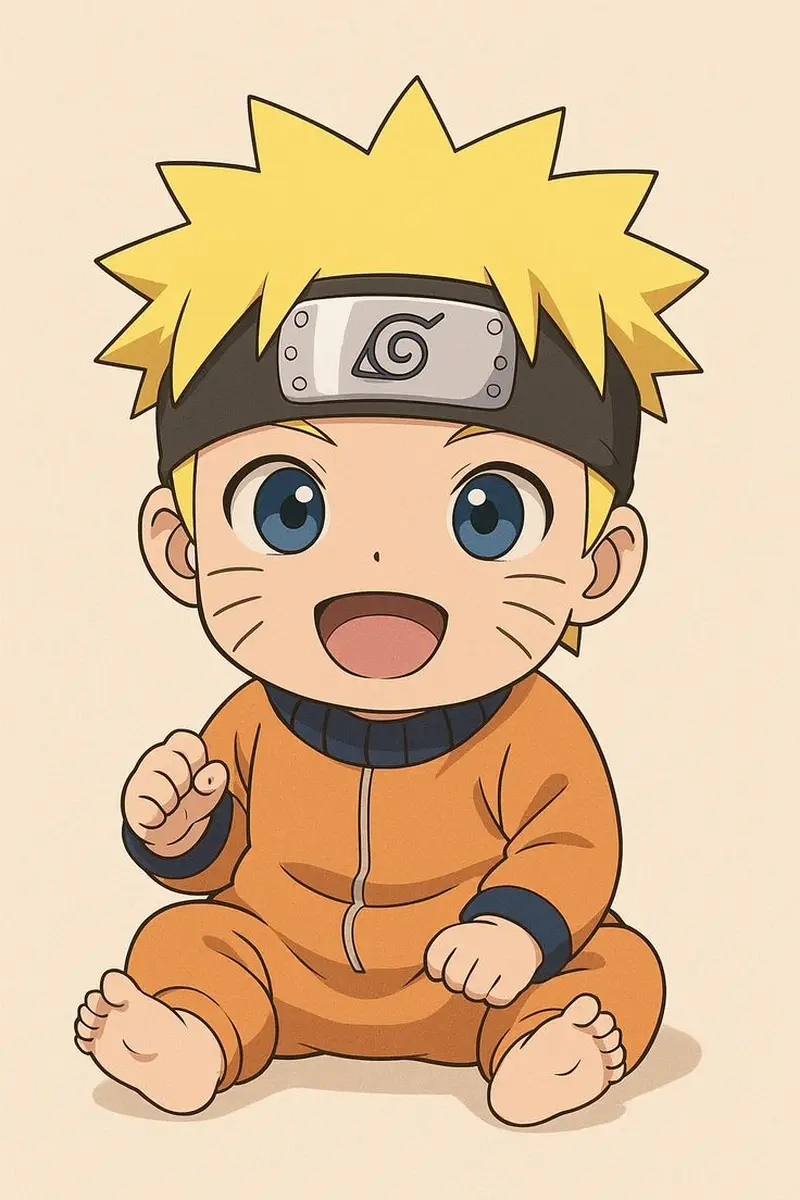 Vẽ Naruto chibi đơn giản để bắt đầu hành trình nghệ thuật