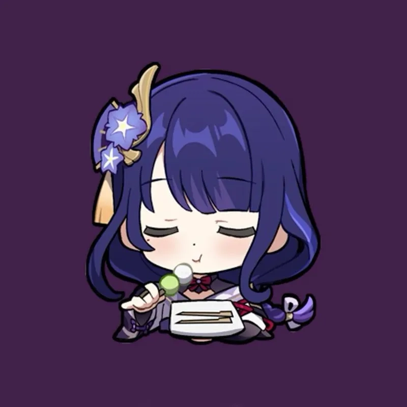 Tải ngay Raiden chibi làm hình đại diện cực kỳ dễ thương