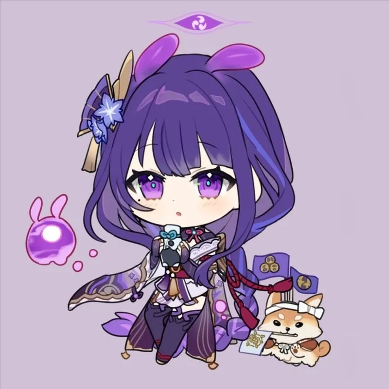 Ngắm crying chibi Raiden Shogun đầy cảm xúc trong anime