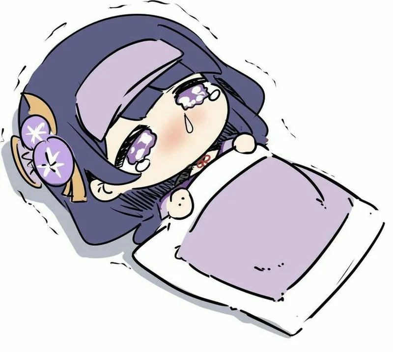 Tải chibi Raiden Shogun gif để làm sinh động mạng xã hội