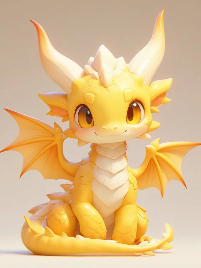 Bộ hình ảnh rồng chibi khiến fan anime mê mẩn