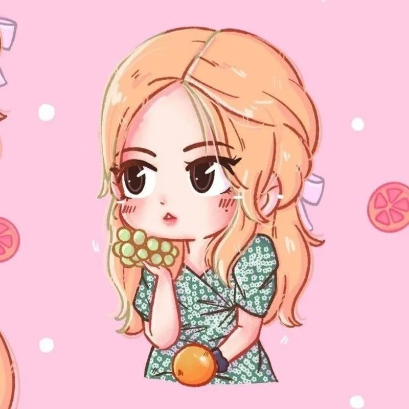 Ngắm chibi Rosé dễ thương làm sáng bừng màn hình của bạn