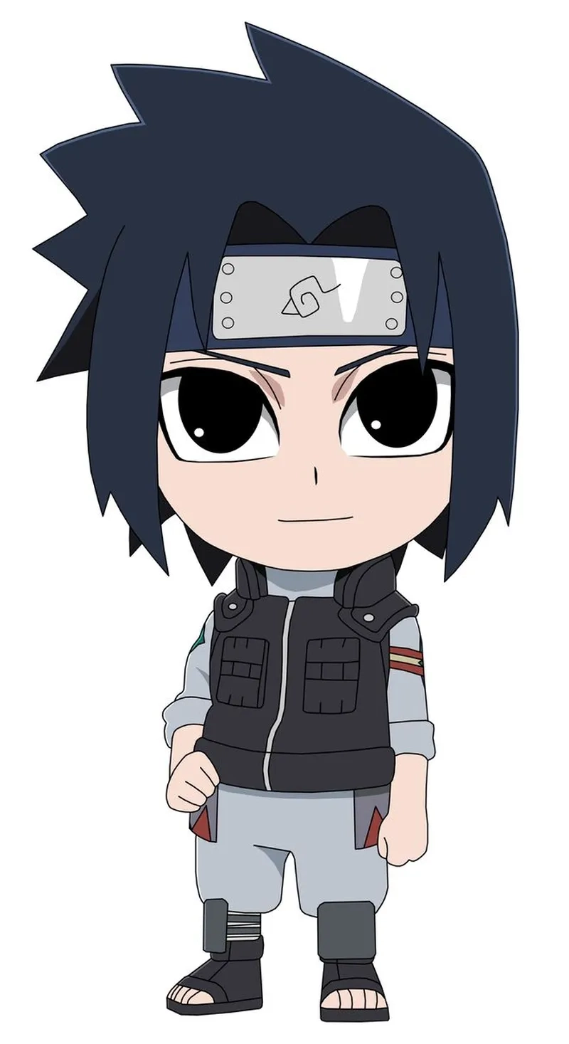 Thích thú với phong cách sasuke chibi ngầu