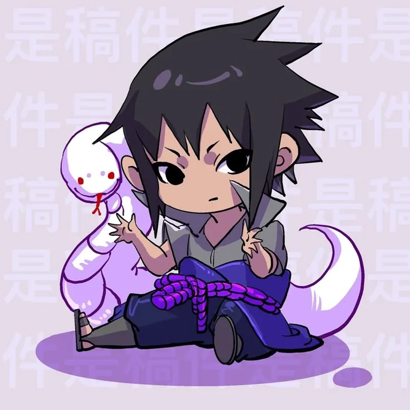 Sưu tầm mô hình sasuke chibi cho fan anime
