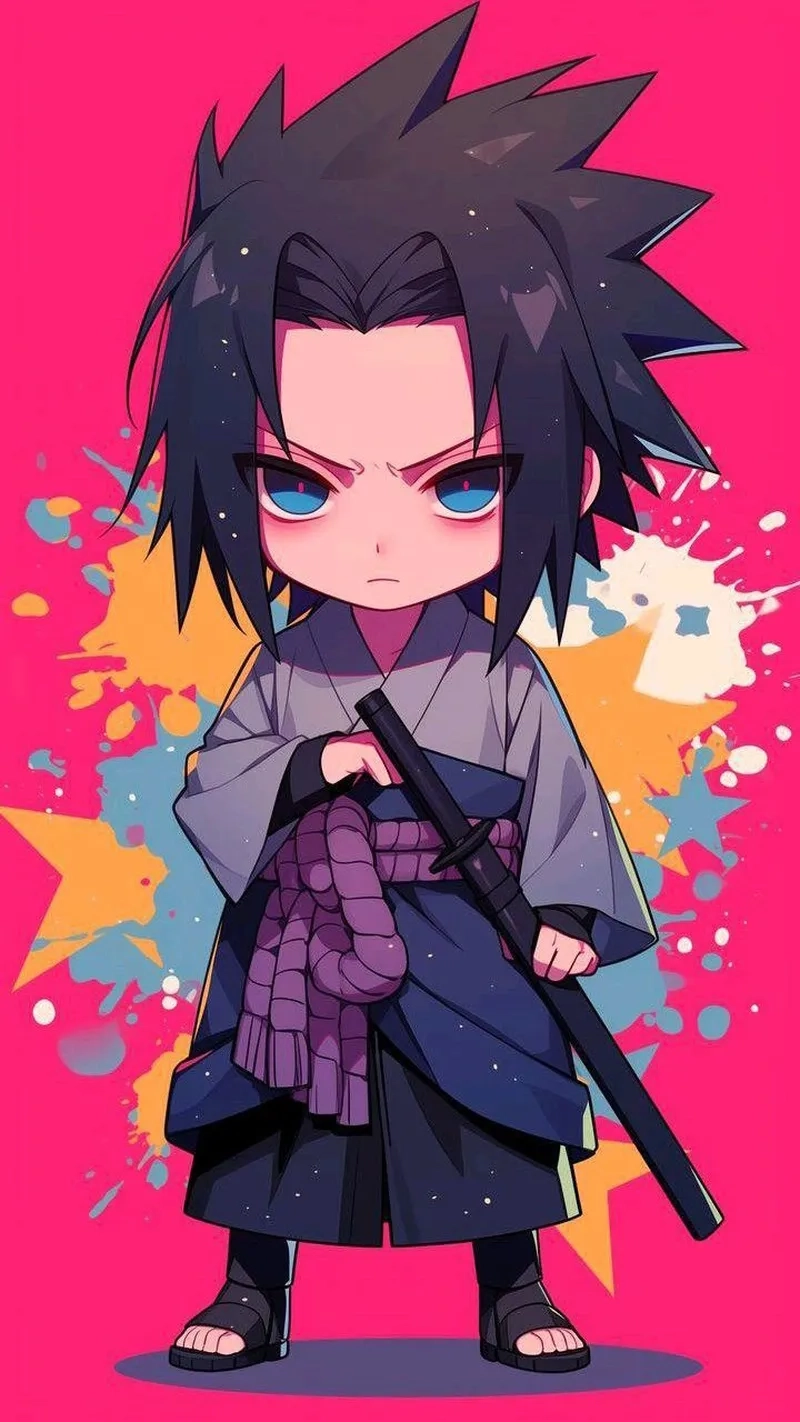 Thử sasuke chibi drawing easy để sáng tạo tranh nhanh