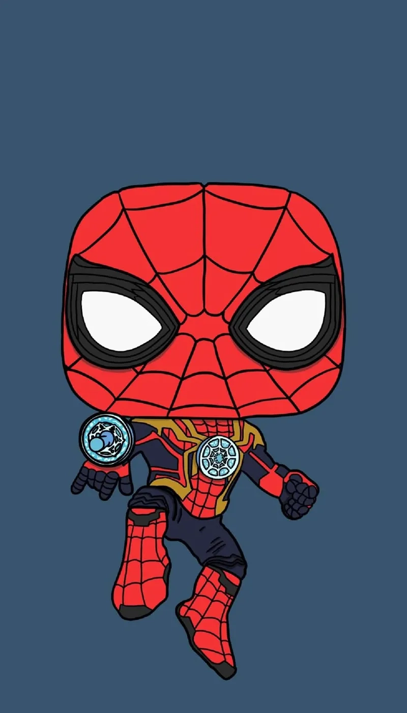 Ngắm Spider Man chibi để thêm vibe siêu anh hùng