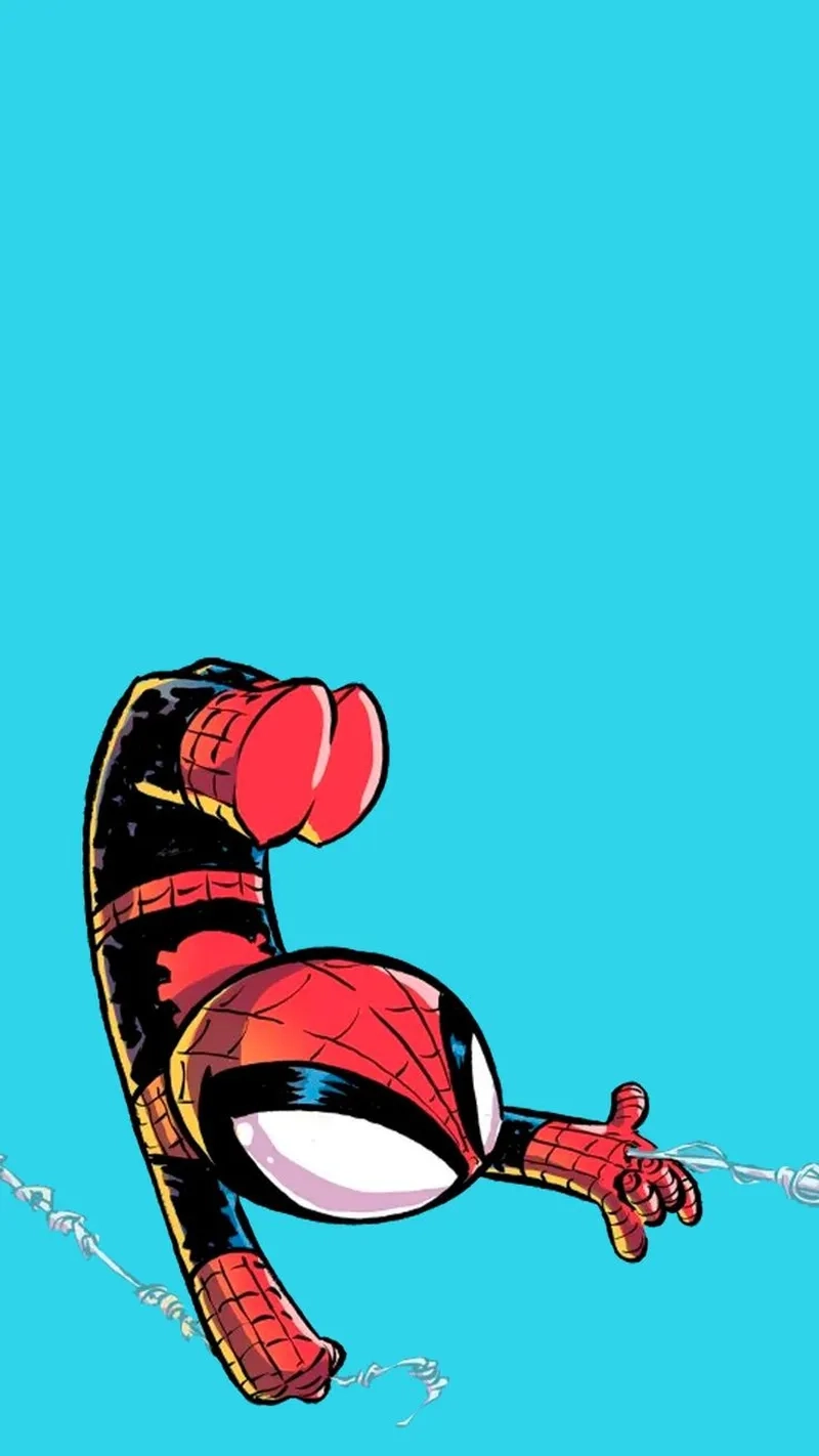 Ngắm cute Spider Man chibi để làm sáng tâm trạng