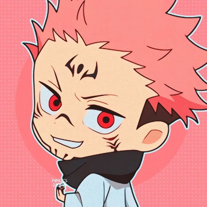 Sukuna chibi pfp để làm ảnh đại diện cực chất trên mạng