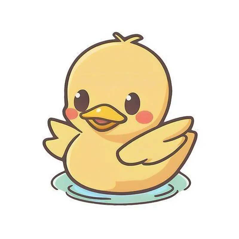 Khám phá vịt chibi siêu đáng yêu trong bộ sưu tập cute