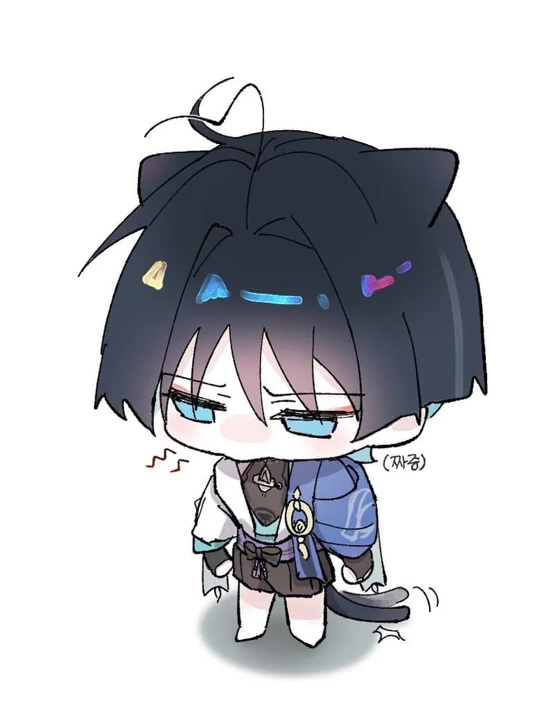 Tải Wanderer chibi png transparent cho thiết kế chuyên nghiệp