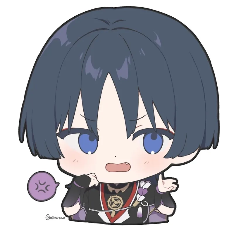 Tìm Wanderer chibi stickers để làm tin nhắn thêm vui