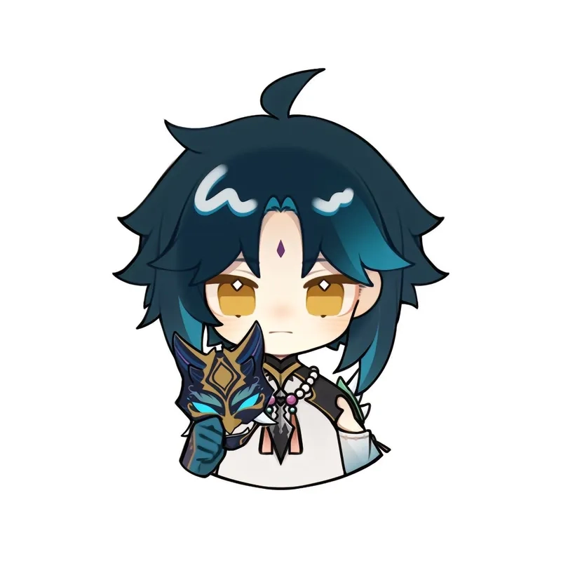 Bộ sưu tập Xiao Genshin chibi dành cho fan cuồng game