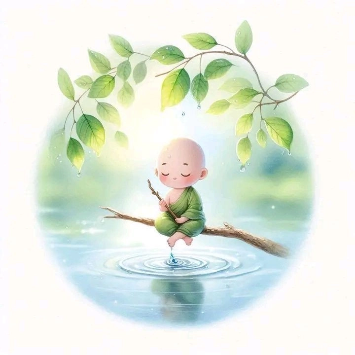 Cười tươi với ảnh chú tiểu dễ thương