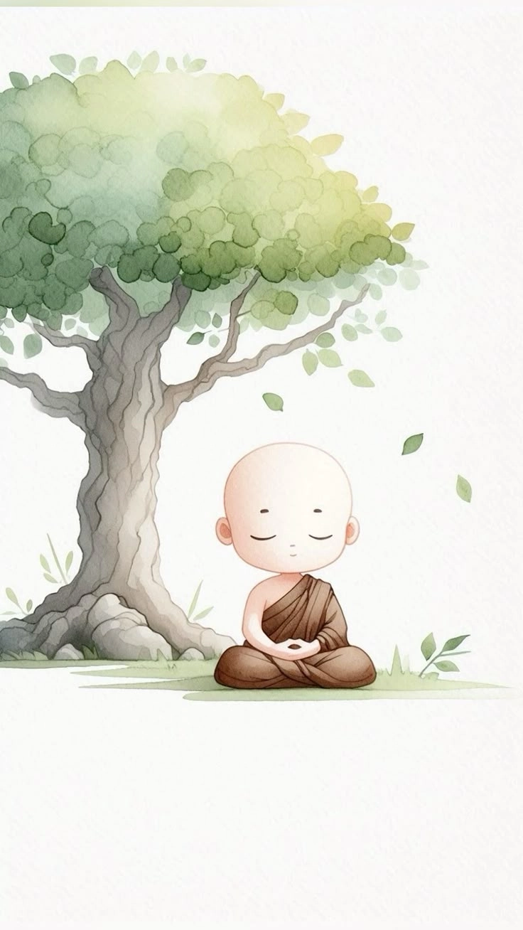 Lan tỏa yêu thương qua ảnh phật và chú tiểu