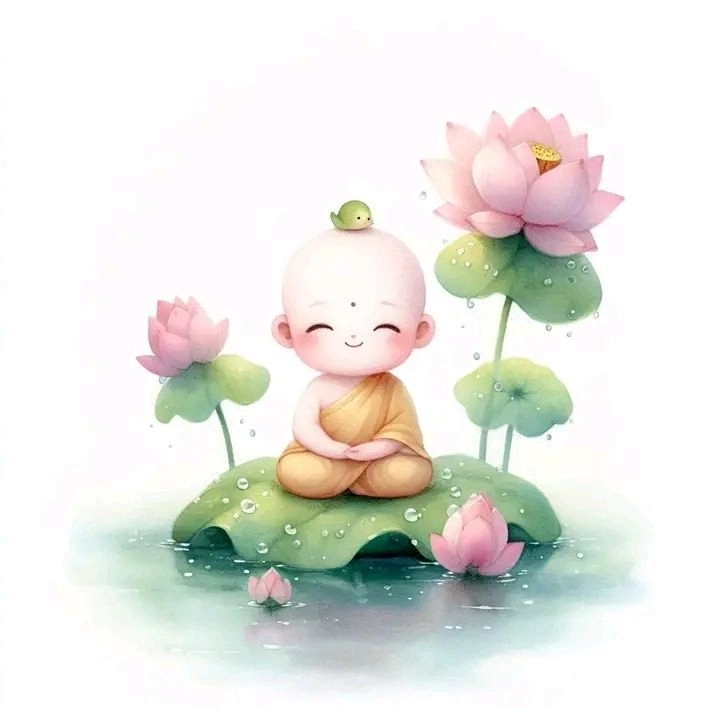 Nét bình yên từ việc tải hình ảnh chú tiểu