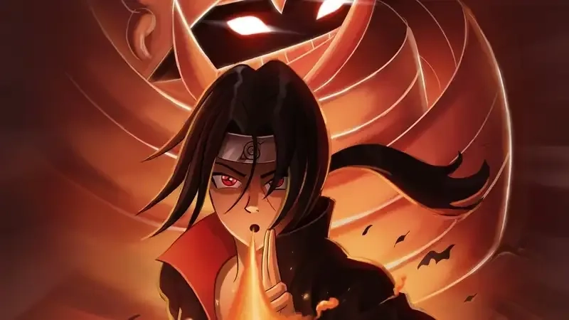 Ảnh động siêu chất itachi avatar gif