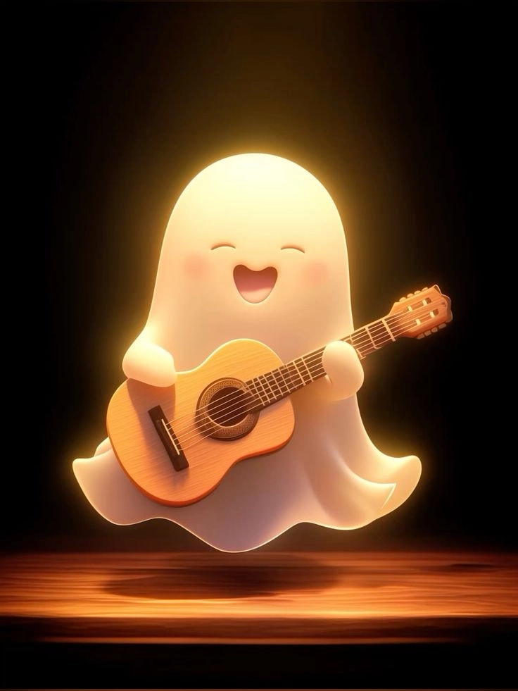 Lưu về ngay ảnh cute con ma để đăng