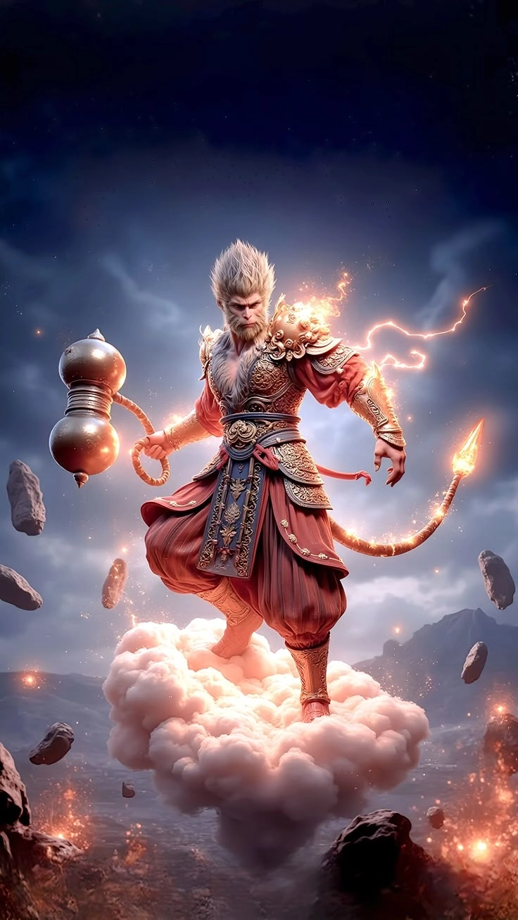 Chiêm ngưỡng hình tôn ngộ không đẹp mang phong thái uy nghi