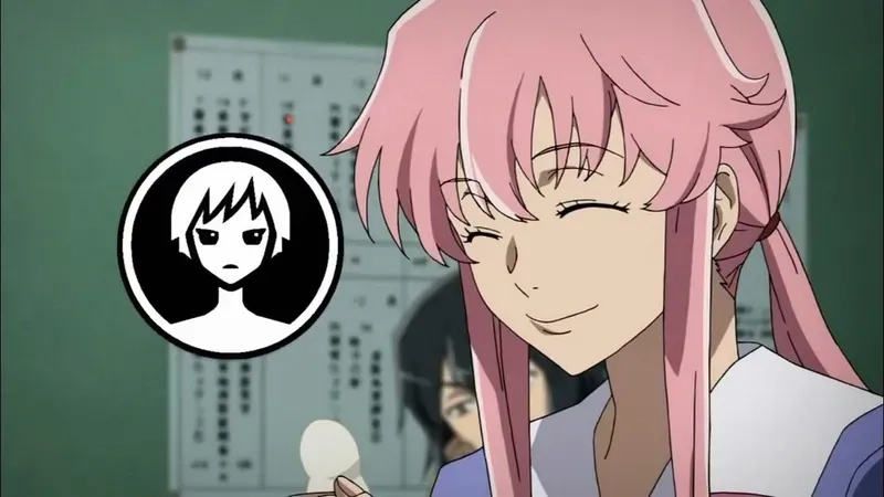 Cuồng nhiệt và ám ảnh mirai nikki yuno