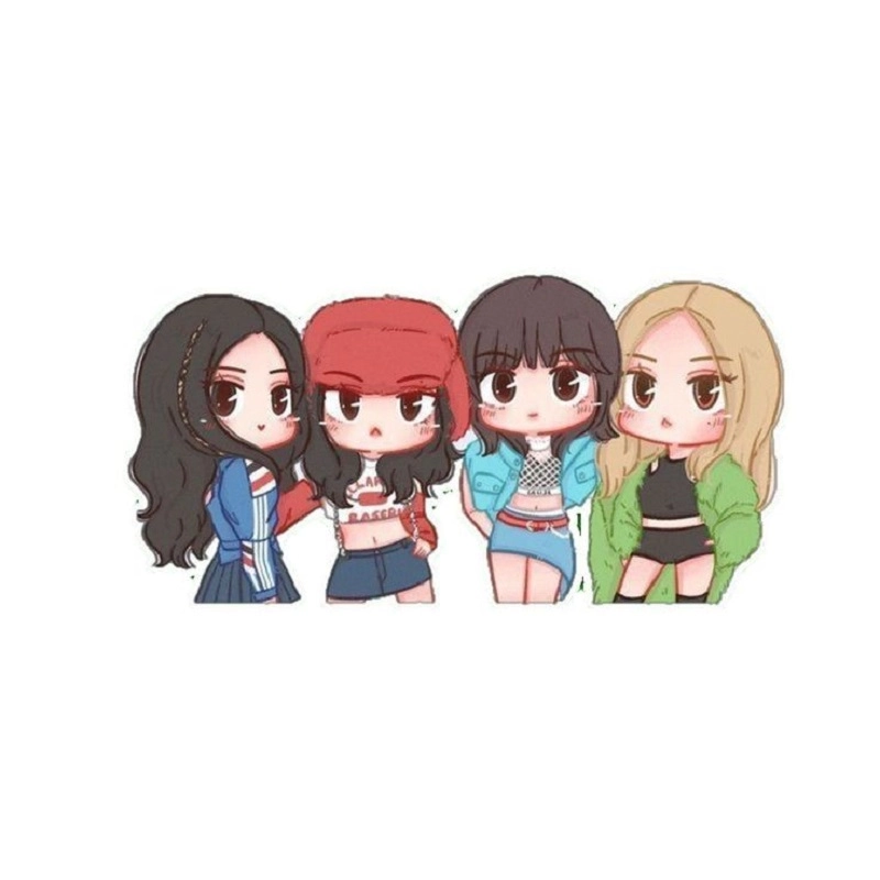 Khám phá bộ ảnh blackpink cute chibi cực hot