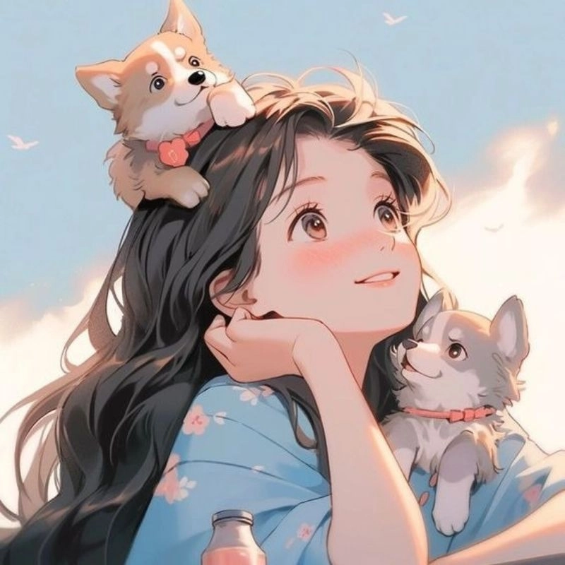 Top hình cô gái cute chibi nổi bật