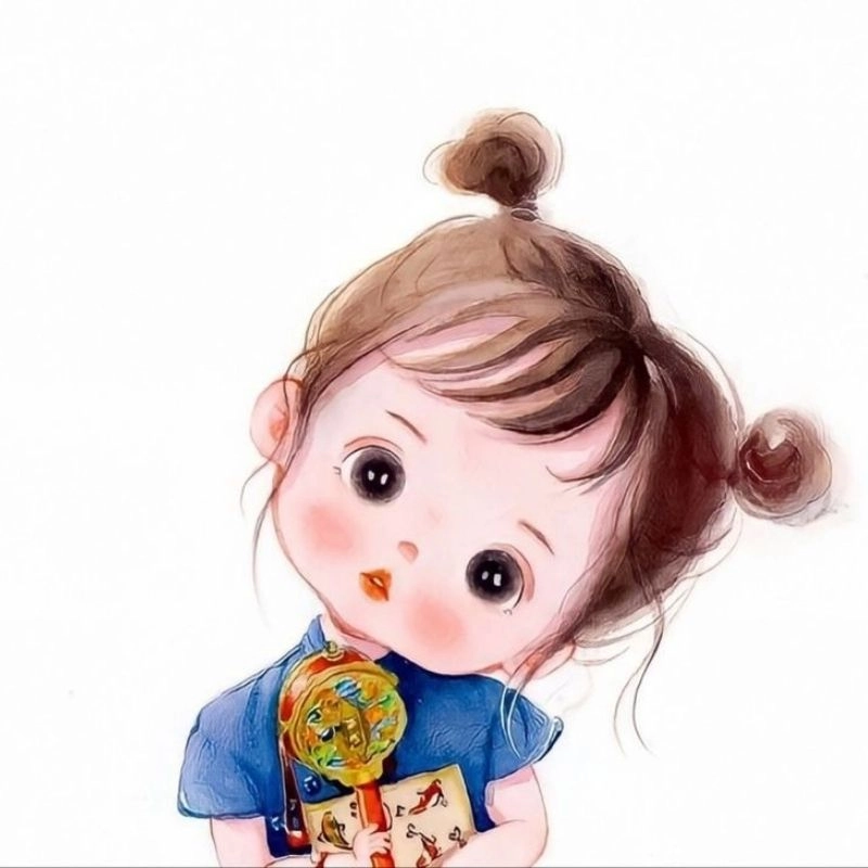 Top mẫu hình vẽ con gái đáng yêu