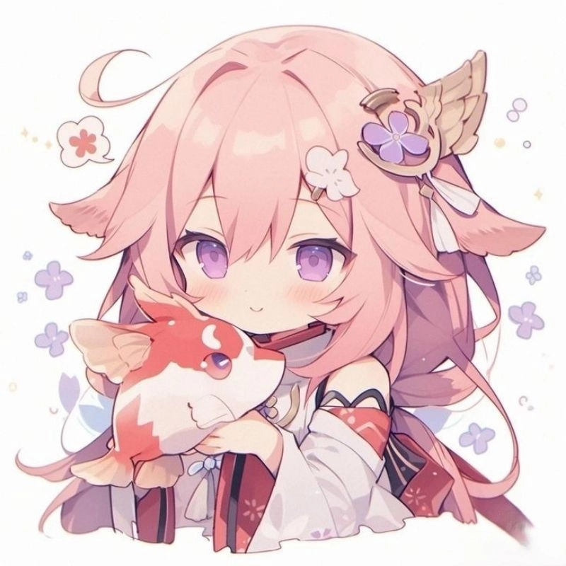 Tải ngay ảnh gái chibi cực đáng yêu