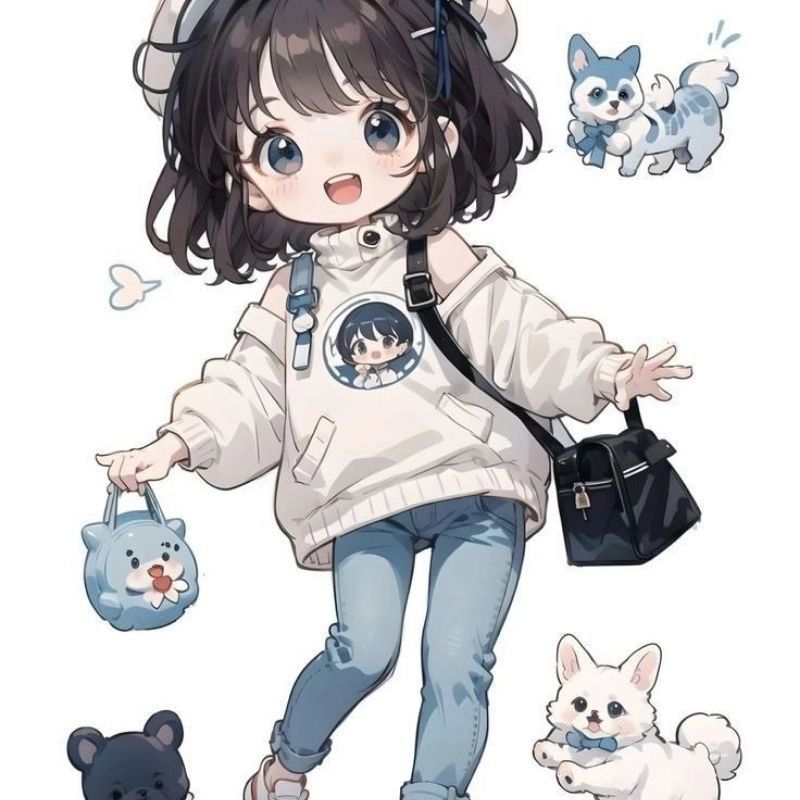 Tự học vẽ chibi cô gái dễ hiểu