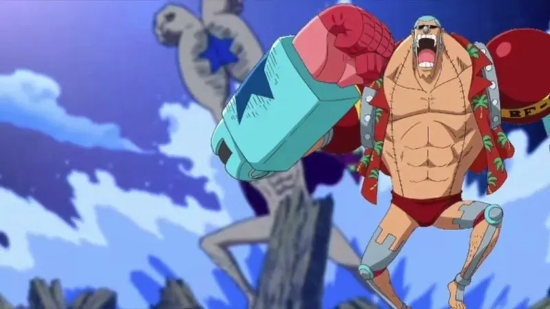Siêu robot franky shogun trong one piece