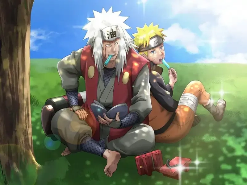 Tình thầy trò trong jiraiya and naruto