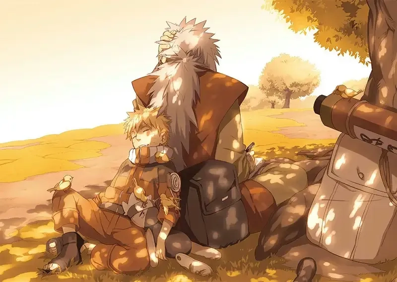 Tác phẩm fanart vẽ jiraiya cực chất