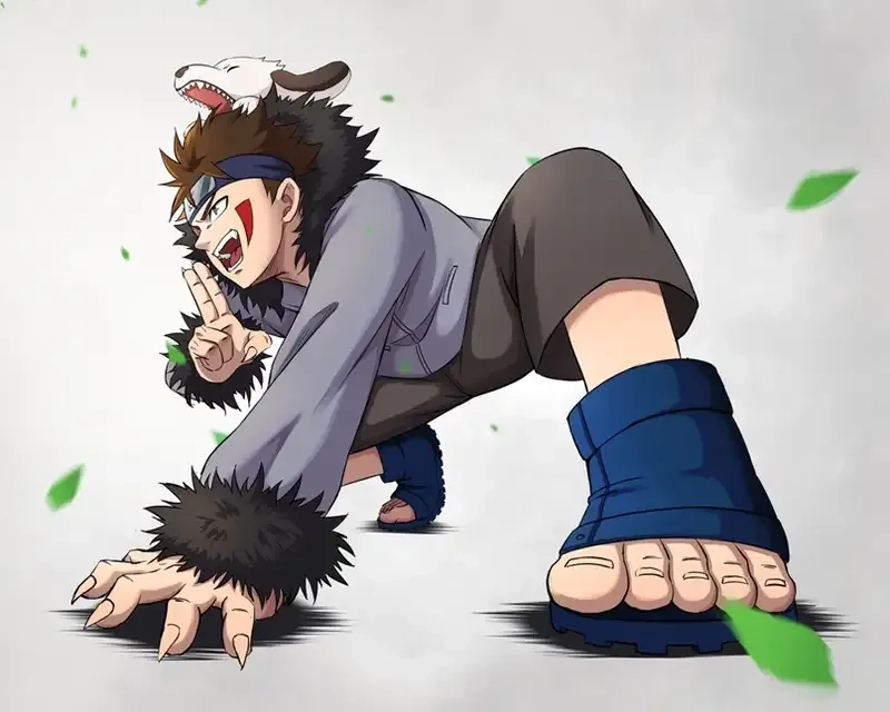 Kiba Inuzuka Naruto gắn bó trung thành