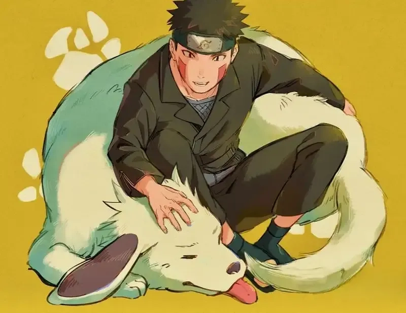 Tác phẩm đẹp về Kiba Inuzuka drawing