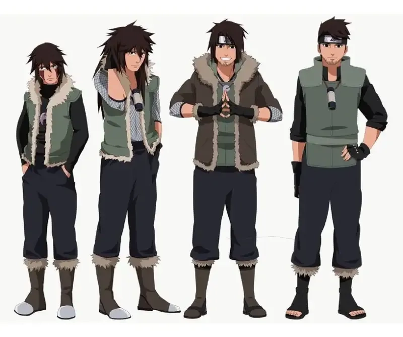 Toàn thân mạnh mẽ Kiba Inuzuka full body