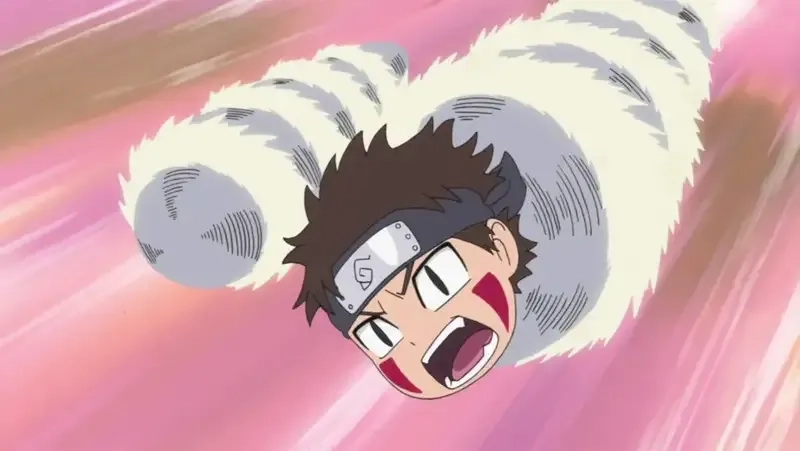 Chiều cao ấn tượng Kiba Inuzuka height