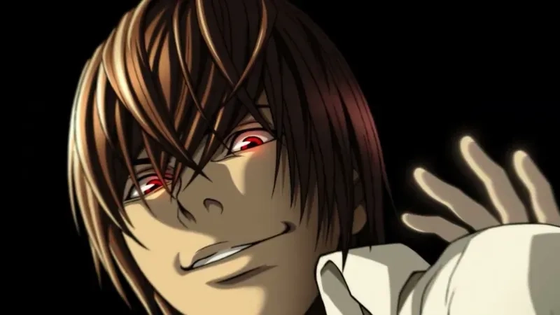 Hình ảnh Yagami light shinigami khiến fan lạnh gáy