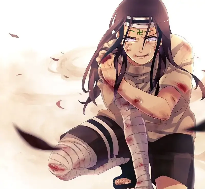 Neji Hyuga tinh thông Bát Quái Chưởng