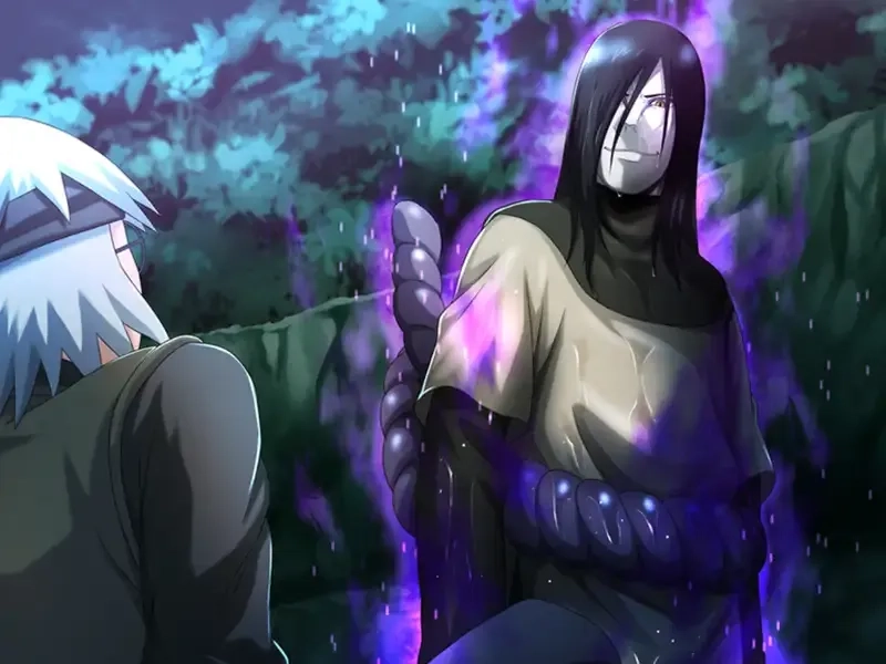 Hành trình hắc ám của orochimaru in naruto
