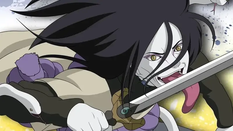 Khoảnh khắc cảm xúc orochimaru x jiraiya trong Naruto
