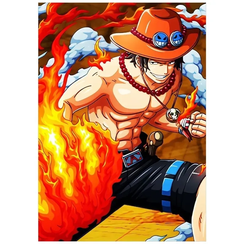 Thẻ bài siêu ngầu của portgas d ace card